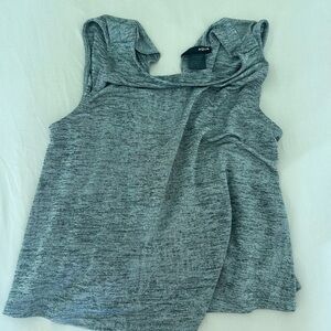 Aqua Gray Women's Top